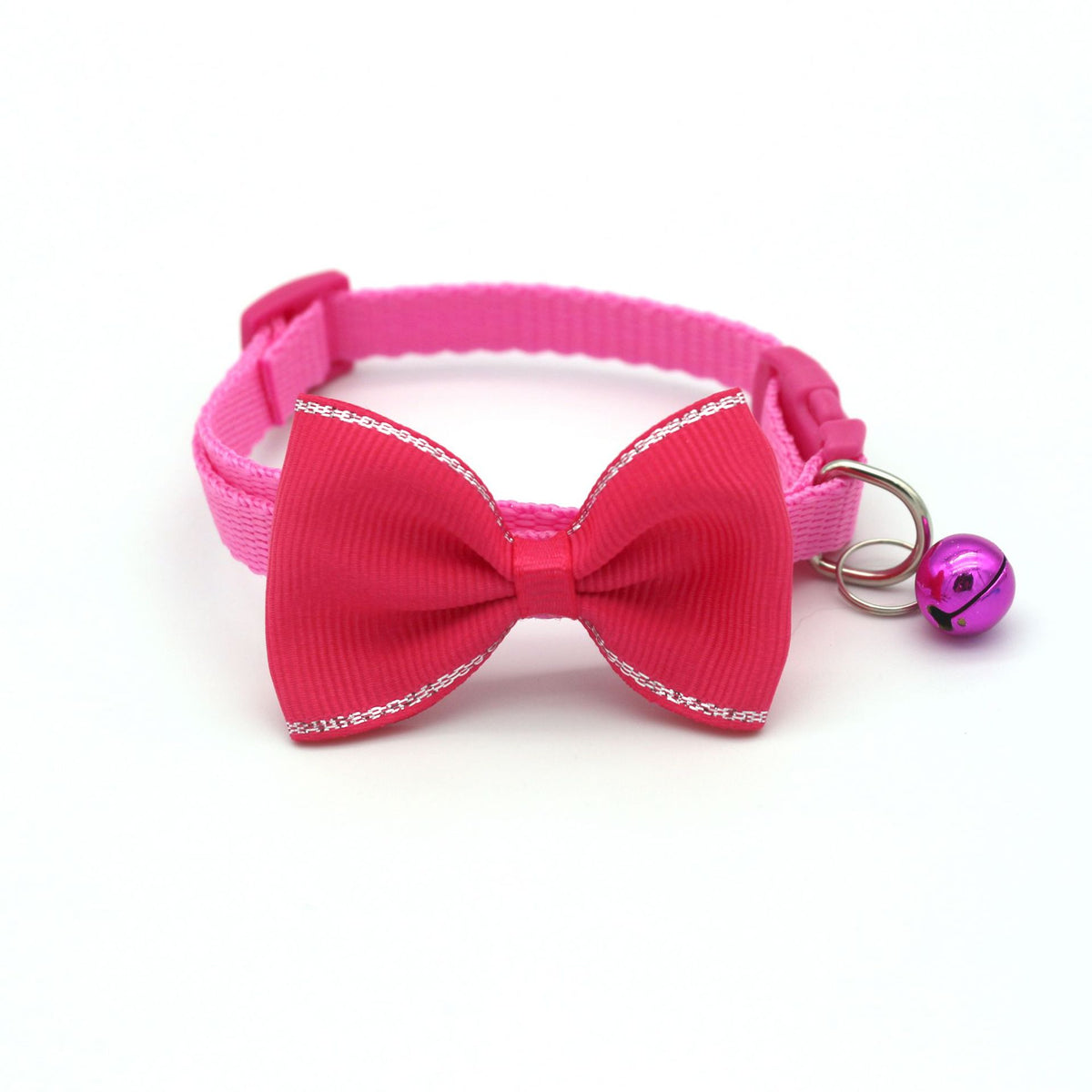 New Pet Bow Bell Collar: Stylish Adventures Await