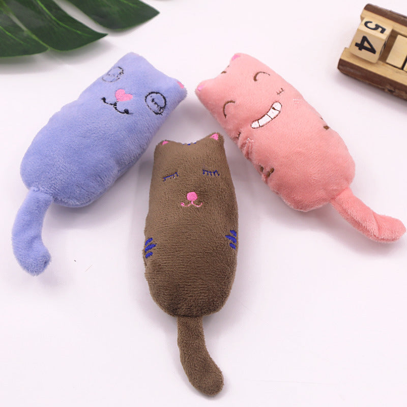 Delight Your Feline Friend with Our Cute Plush Catnip Toy
