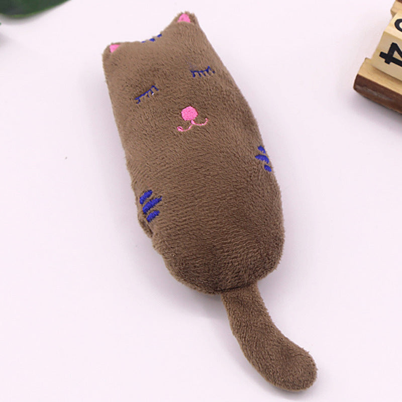 Delight Your Feline Friend with Our Cute Plush Catnip Toy