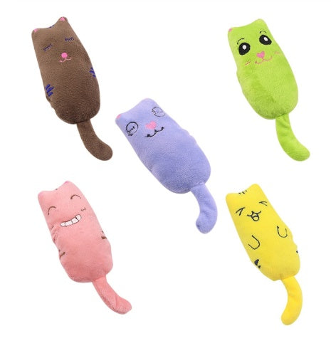 Delight Your Feline Friend with Our Cute Plush Catnip Toy