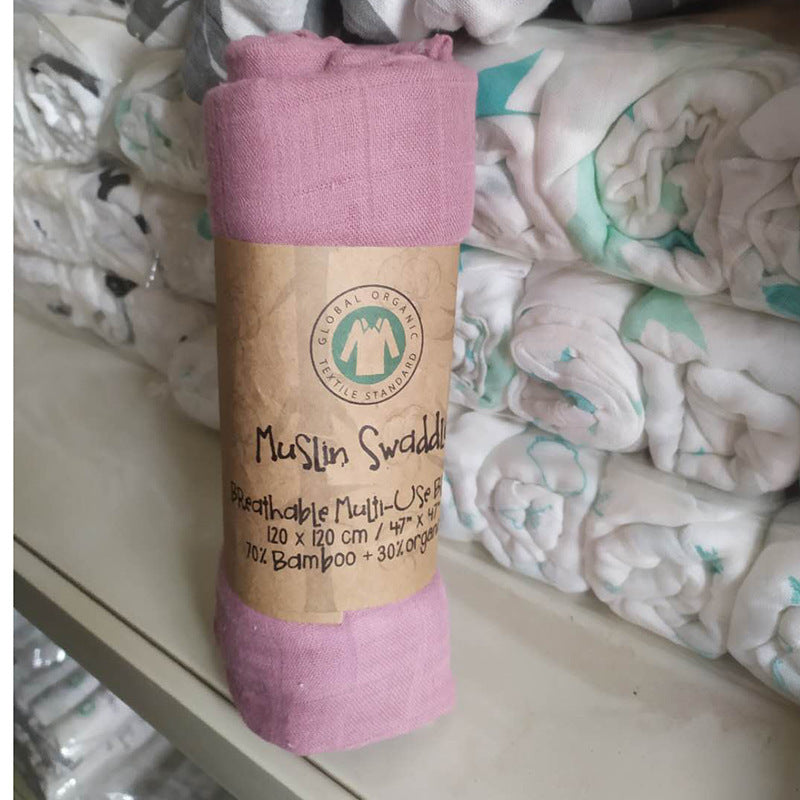 Gentle & Absorbent Soft Bamboo Fiber Baby Towel for Your Little One