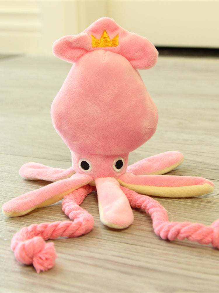 Cuddle Up with Our Octopus Plush Dog Rope Toy – Perfect for Playtime and Comfort
