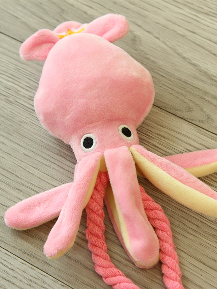 Cuddle Up with Our Octopus Plush Dog Rope Toy – Perfect for Playtime and Comfort