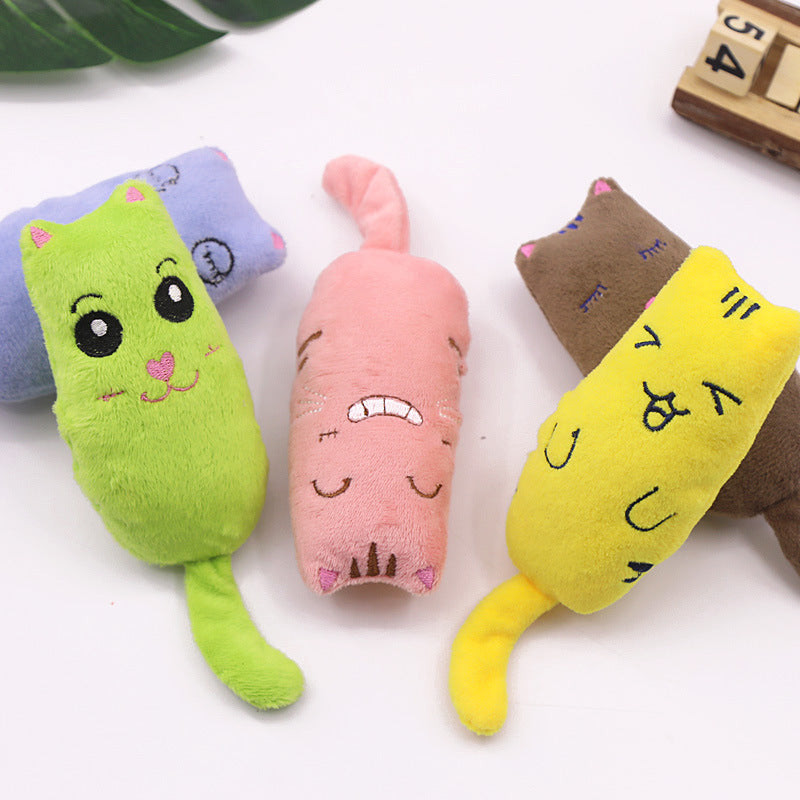 Delight Your Feline Friend with Our Cute Plush Catnip Toy