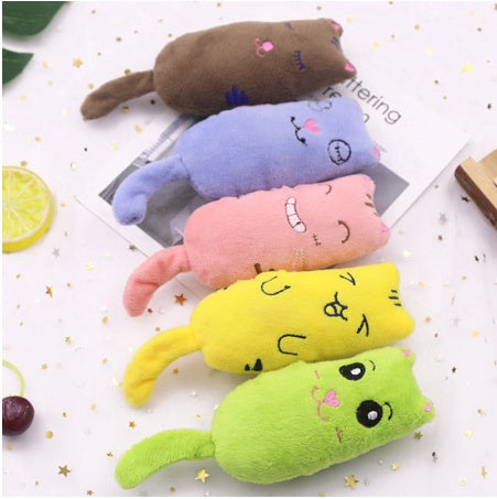 Delight Your Feline Friend with Our Cute Plush Catnip Toy