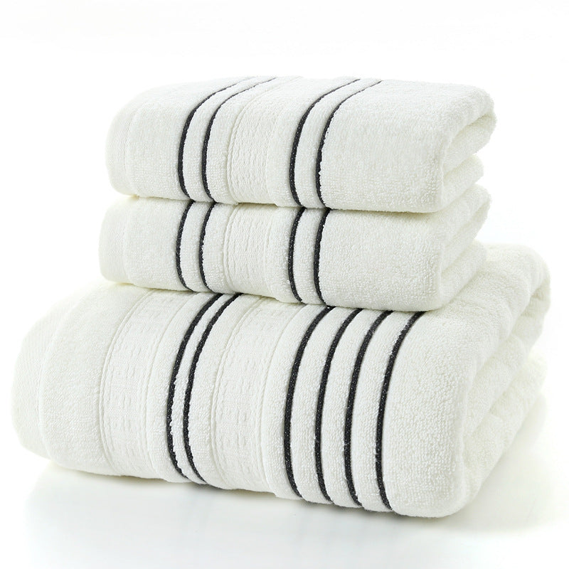 Premium 100% Cotton Bath Towel Set — Soft & Absorbent