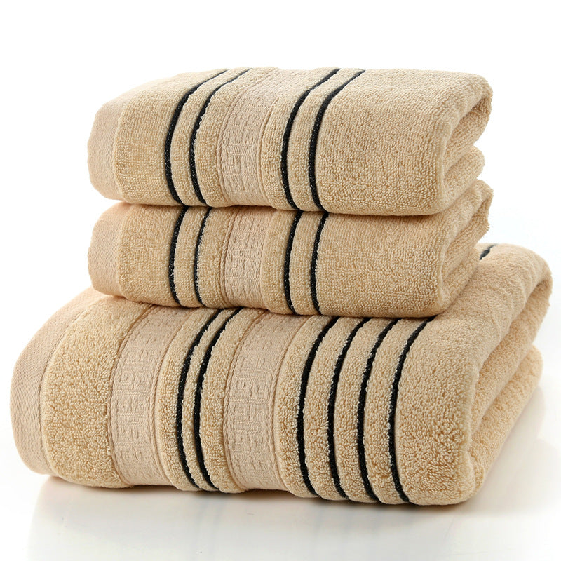 Premium 100% Cotton Bath Towel Set — Soft & Absorbent