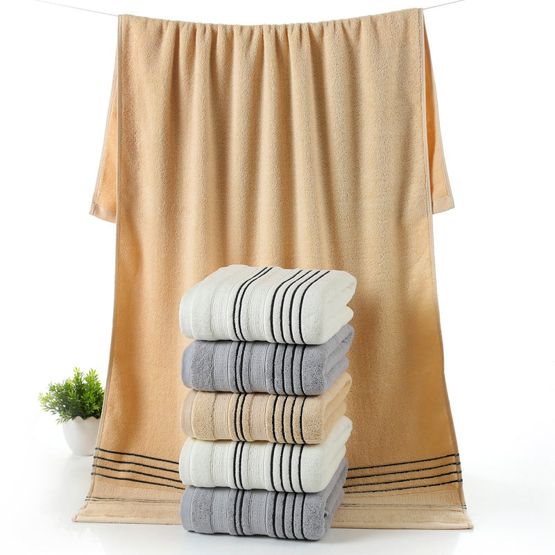 Premium 100% Cotton Bath Towel Set — Soft & Absorbent