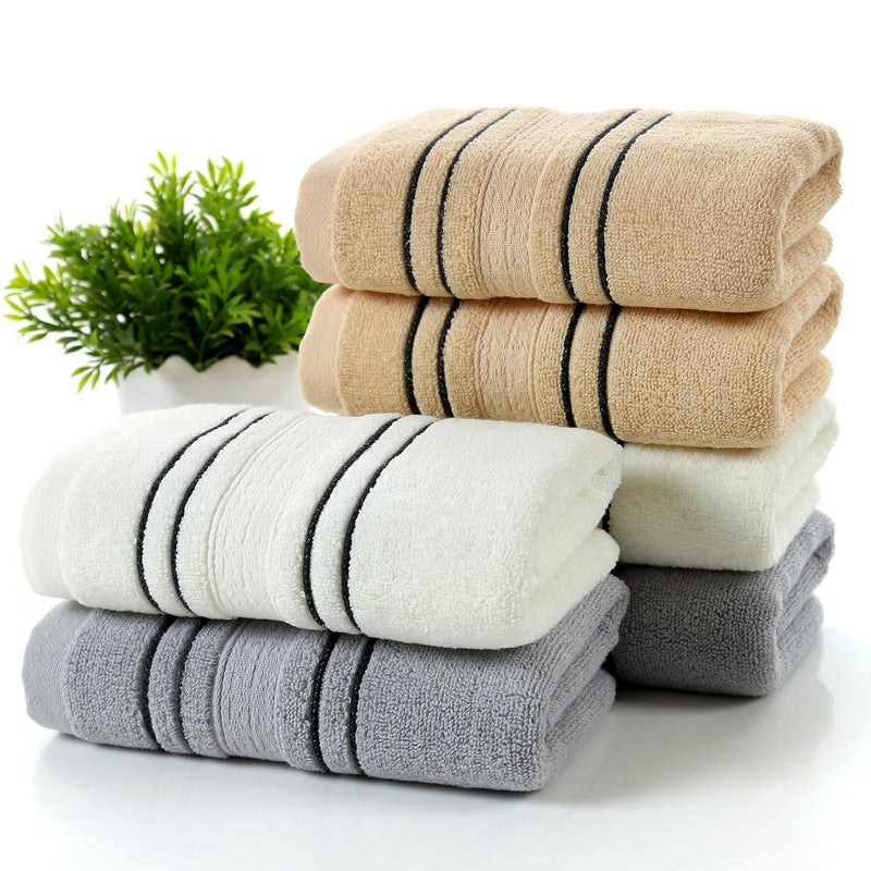Premium 100% Cotton Bath Towel Set — Soft & Absorbent