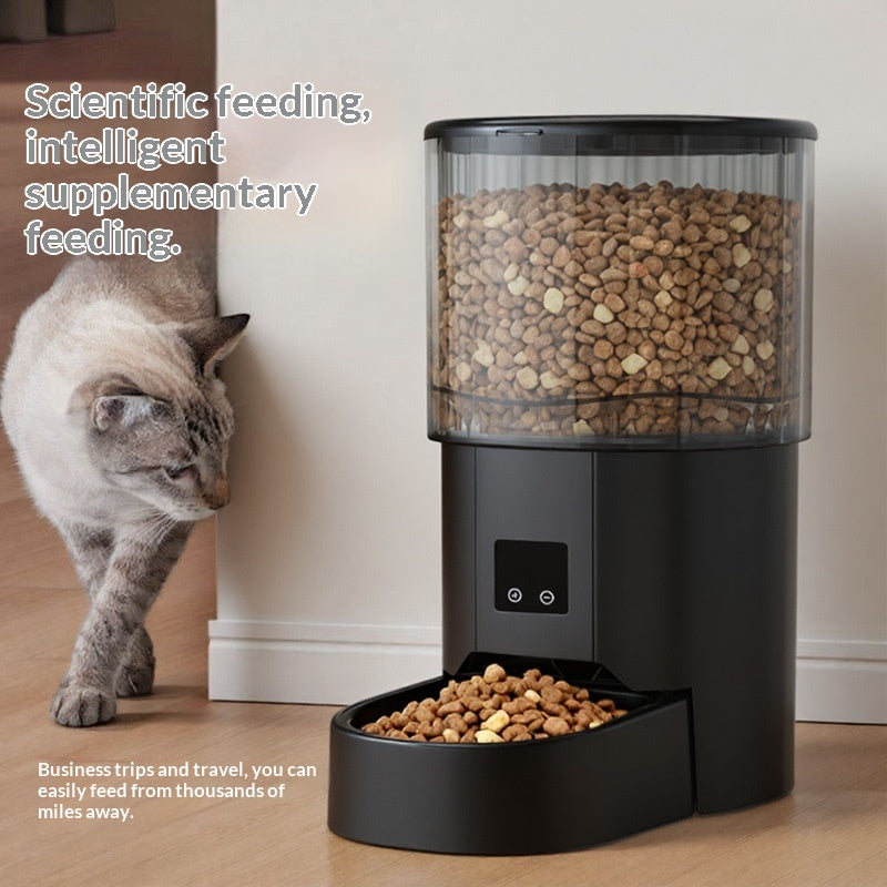 Smart Automatic Pet Feeder — Anti-Jam, Scheduled Meals, Stainless Steel Bowl