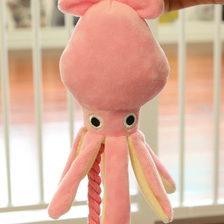 Cuddle Up with Our Octopus Plush Dog Rope Toy – Perfect for Playtime and Comfort