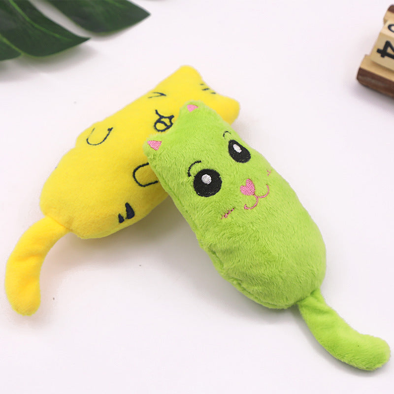 Delight Your Feline Friend with Our Cute Plush Catnip Toy