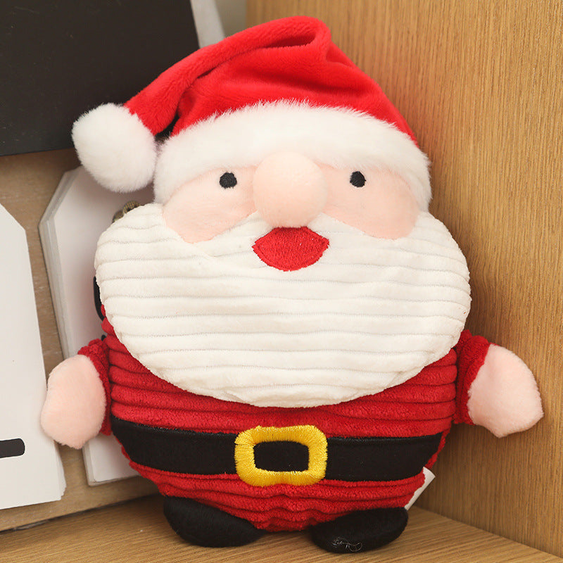 Delightful Santa Penguin Snowman Pet Toy - Perfect Plush Companion for Your Furry Friend