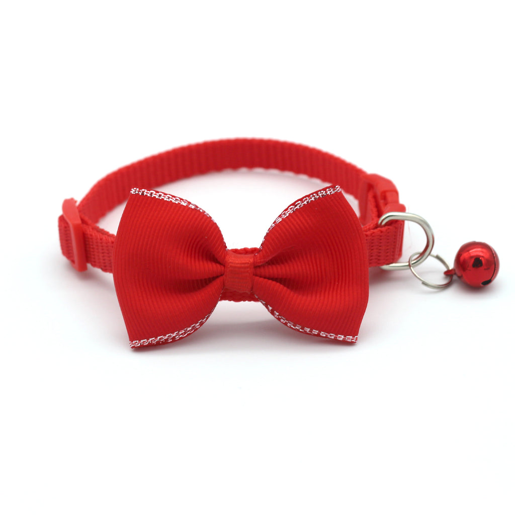 New Pet Bow Bell Collar: Stylish Adventures Await