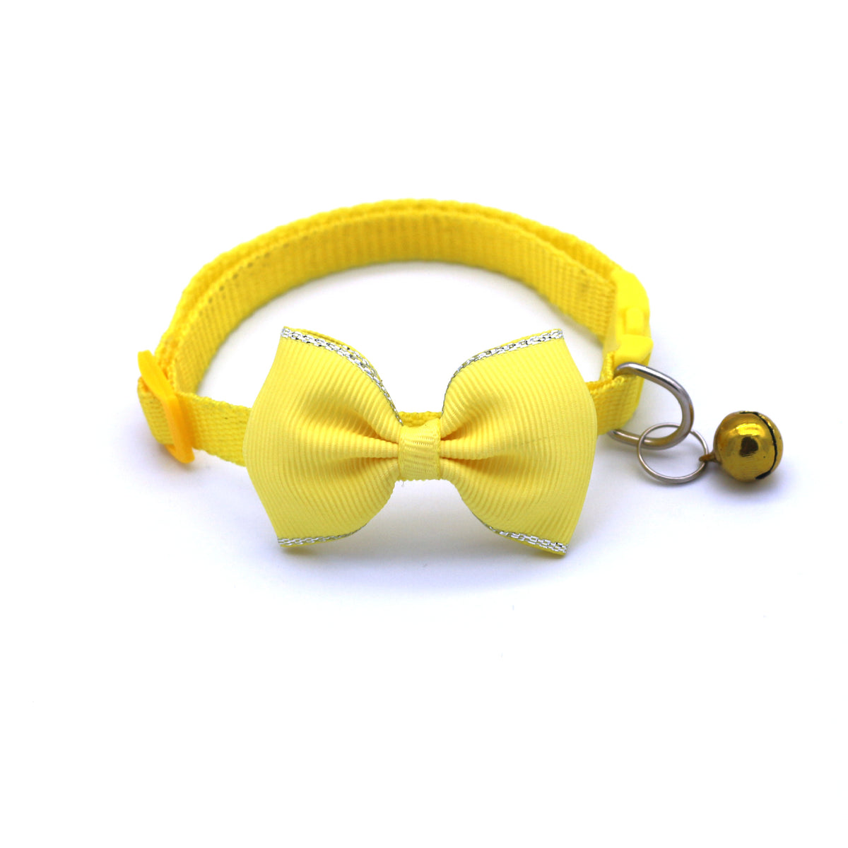 New Pet Bow Bell Collar: Stylish Adventures Await